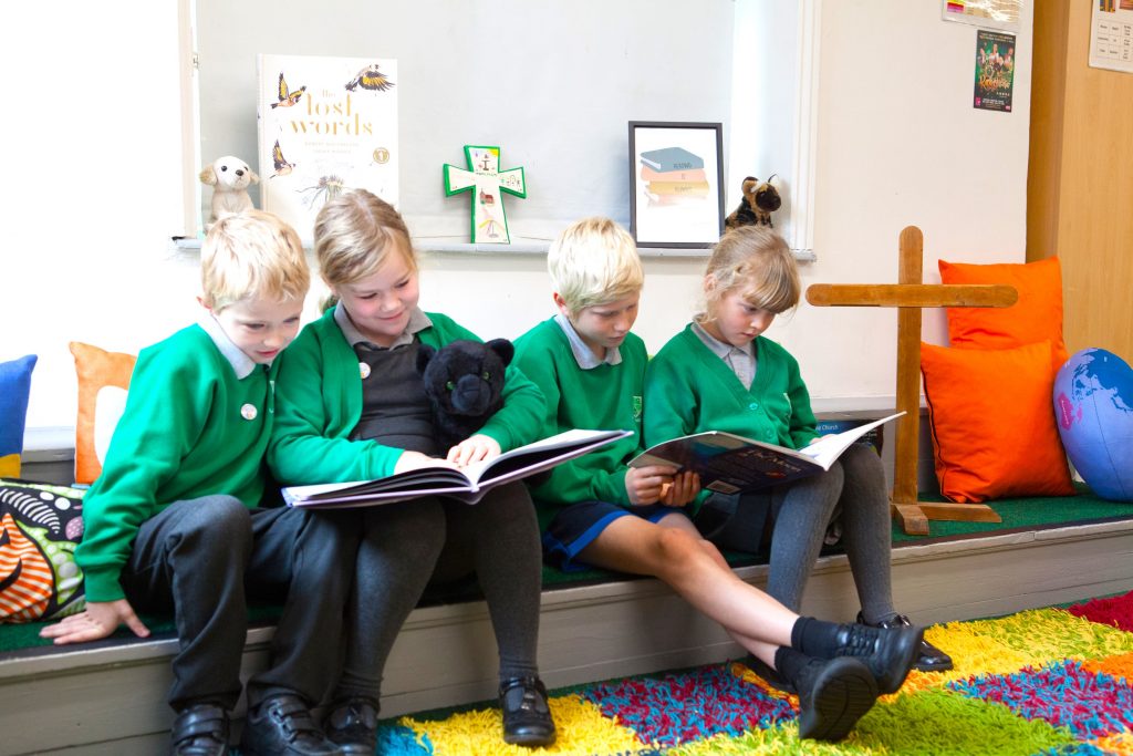 Lower Heath School - Children Reading